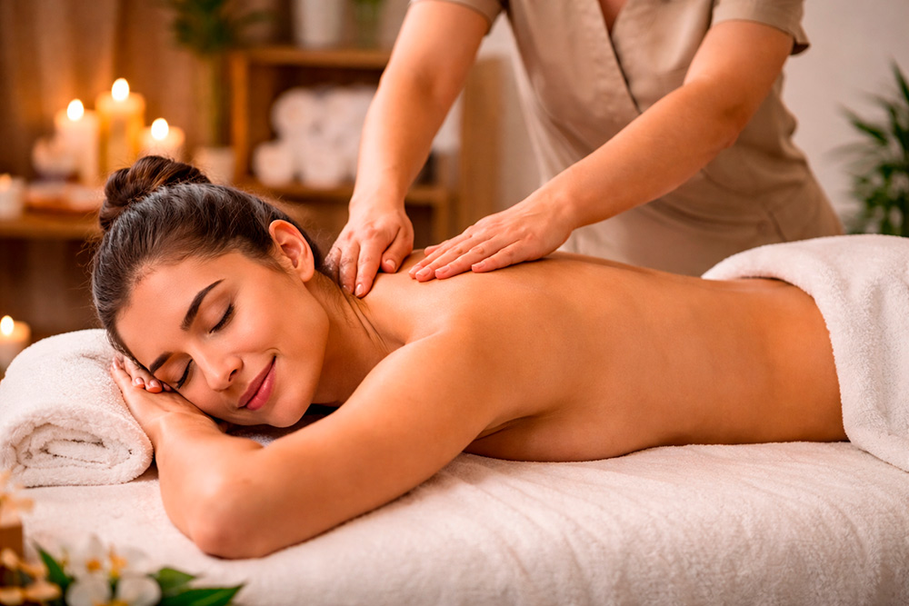 Массаж спины