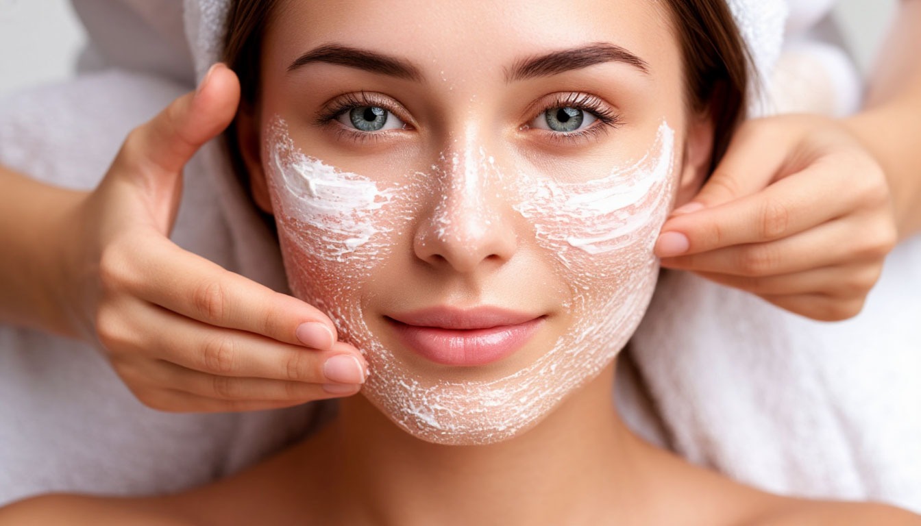 Процедура очищения кожи