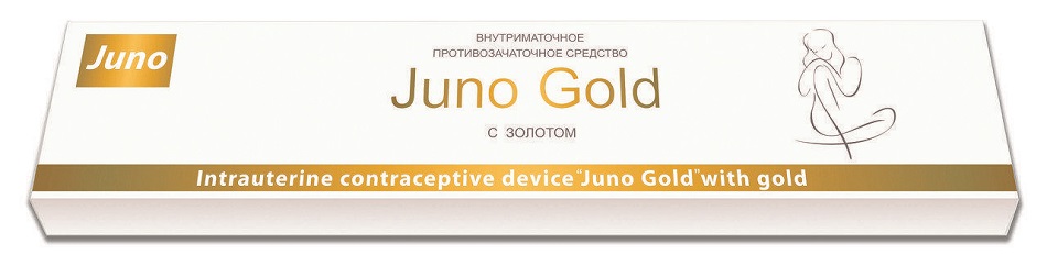 Внутриматочная спираль (ВМС) Gold T® (Cu375+Au) ЕВРОДЖИН