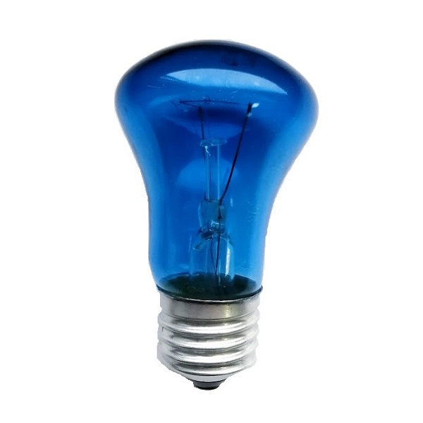 Синяя лампочка для прогревания 40 Ватт  в Самаре, цена