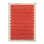 Большой тибетский коврик с эффектом памяти (красный)