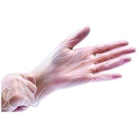 Перчатки виниловые Aviora, неопудренные, прозрачные, 50 пар