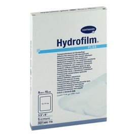 HYDROFILM plus пленочные повязки с впитывающей подушечкой (9x15 см)