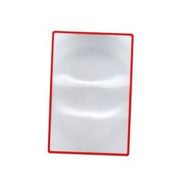 Лупа карманная Kromatech линза Френеля гибкая 3х кредитка