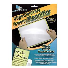 Лупа линза Френеля жесткая 3х Kromatech