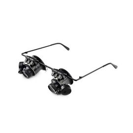 Лупа налобная Kromatech MG9892A-II бинокулярная 20x с подсветкой