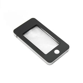 Лупа с подсветкой карманная Veber G188