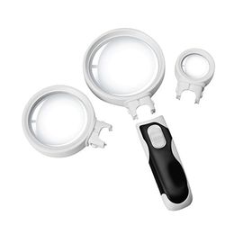 Набор луп Kromatech для чтения с подсветкой 3 шт