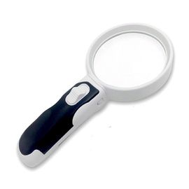 Ручная лупа для чтения с подсветкой 5x Kromatech 77390B