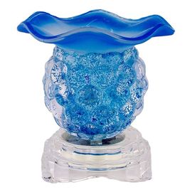 Стеклянная электрическая аромалампа Ежевика