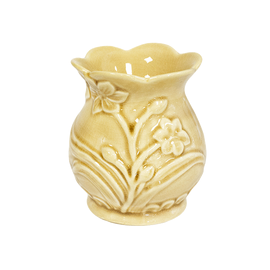 Аромалампа керамика Цветок крэк-эффект