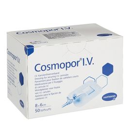Пластырь для фиксации катетеров и канюль COSMOPOR I.V. 8х6 см