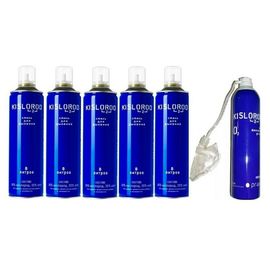 Набор кислородных баллончиков Prana 8 литров c маской - 6 штук по цене 5