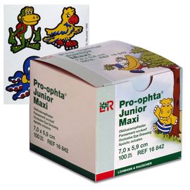 Пластырь для глаз (окклюдер) Про-Офта 7х5,9см Max (100 шт.)