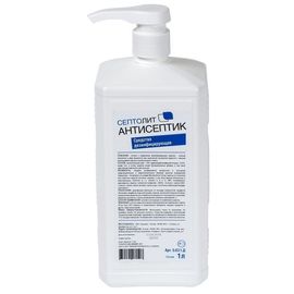 Кожный антисептик Септолит с дозатором, 1 литр