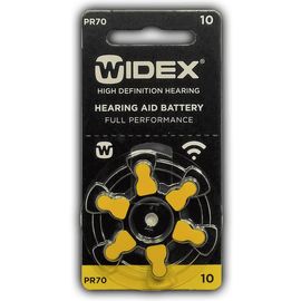 Батарейки Widex A10 для слуховых аппаратов
