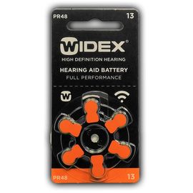 Батарейки для слухового аппарата 13 Widex