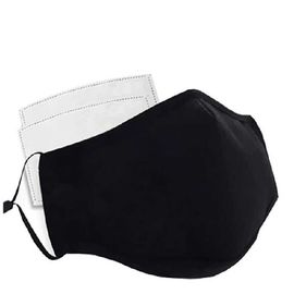 Маска тканевая со сменным угольным фильтром