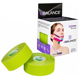 Кинезио тейп BBTape FACE PACK 2,5см х 5м, 2 шт