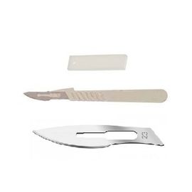 Скальпель хирургический одноразовый стерильный р-р 23 Certus