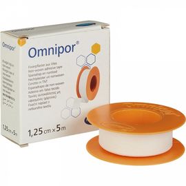 Фиксирующий пластырь Omnipor 1,25см х 5м (арт. 900550/3)