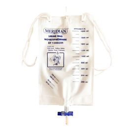 Мочеприёмник Meridian, 2л, Т-слив, с прикроватным креплением