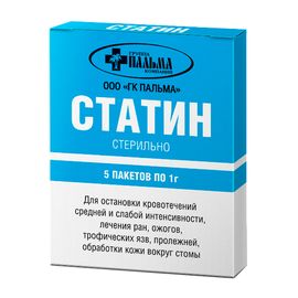 Гемостатический порошок Статин