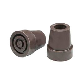 Наконечник-насадка для трости 10034/BR коричневая, d19 мм