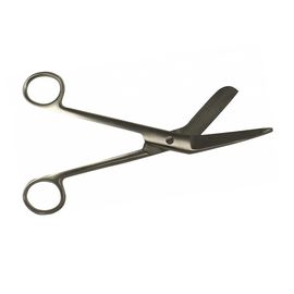 Ножницы для разрезания повязок по Листеру, горизонтально изогнутые, 140 мм, Surgicon, арт. JO-21-120