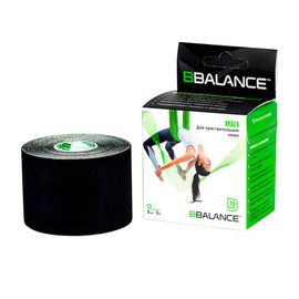 Кинезио тейп BBTape LITE 5см х 5м чёрный