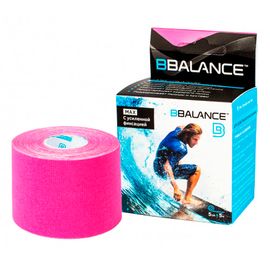 Кинезио тейп BBTape МАХ 5см х 5м розовый