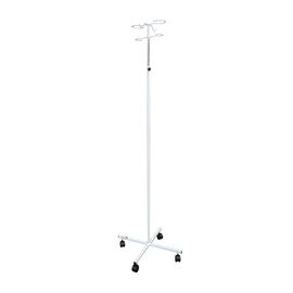 Стойка инфузионная телескопическая 4-х опорная на колесах ГР-ШИР-02