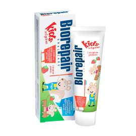 Зубная паста Biorepair Kids с экстрактом земляники для детей от 0 до 6 лет, 50 мл