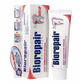 Зубная паста Biorepair Fast Sensitive Repair для чувствительных зубов 75 мл