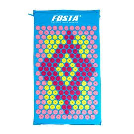 Коврик массажный акупунктурный Fosta F 0102 цветной (голубой)