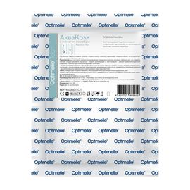 Повязка гидроколлоидная Optimelle AquaColl Ag+ (АкваКолл) с ионами серебра B 7,5 х 10 см в упаковке