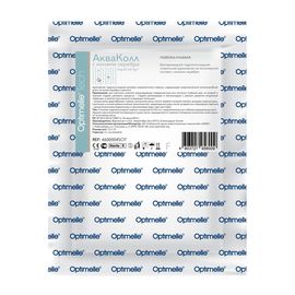 Повязка гидроколлоидная Optimelle AquaColl Ag+ (АкваКолл) с ионами серебра F 7,5 х 10 см