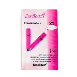 Тест-полоски EasyTouch «Гемоглобин» №25