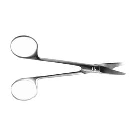 Н-65 Детские тупоконечные вертикально-изогнутые ножницы с коротким лезвием 125 мм