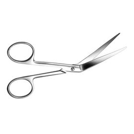 Ножницы для вскрытия сосудов горизонтально-изогнутые Н-2, 135 мм