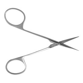 Н-42 Ножницы глазные тупоконечные вертикально-изогнутые 113 мм