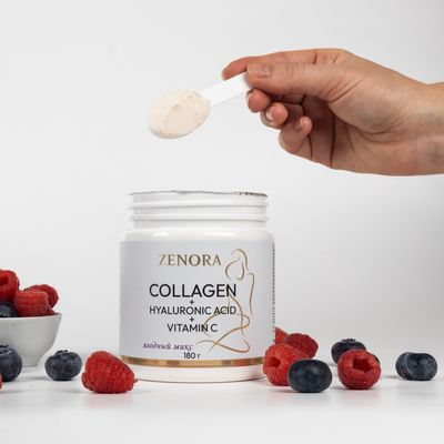 Коллаген Zenora с витамином С и гиалуроновой кислотой