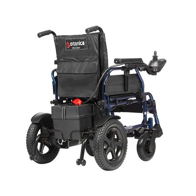 Инвалидная коляска с электроприводом Ortonica Pulse 120 вид сбоку