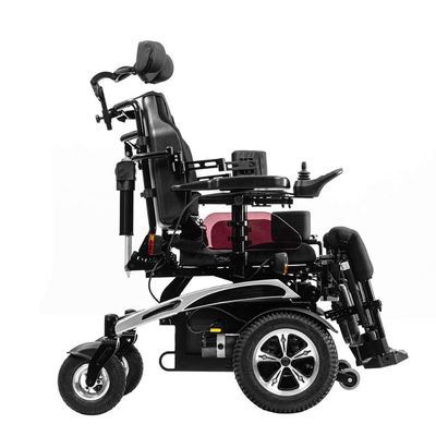 Инвалидная коляска с электроприводом Ortonica Pulse 360 вид сбоку