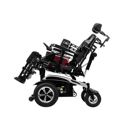 Инвалидная коляска с электроприводом Ortonica Pulse 360 вид сбоку