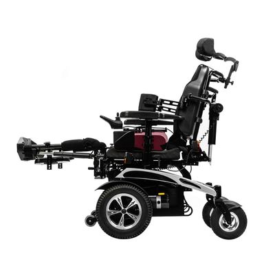 Инвалидная коляска с электроприводом Ortonica Pulse 360 вид сбоку