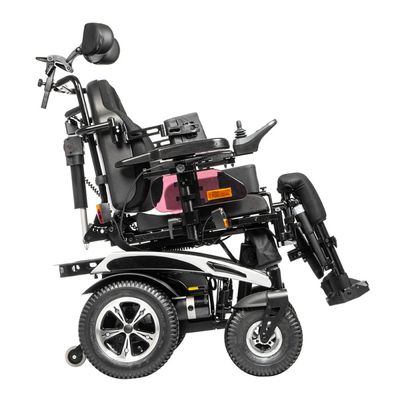 Инвалидная коляска с электроприводом Ortonica Pulse 390 вид сбоку