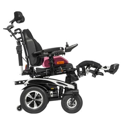 Инвалидная коляска с электроприводом Ortonica Pulse 380 вид сбоку