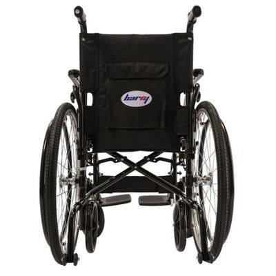 Коляска для пожилых Barry A8 T , вид сзадиСъемные подножки коляски Barry A8 TСъемные подножки коляски Barry A8 T