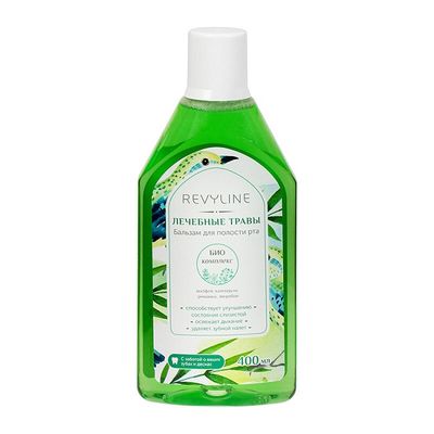 Ополаскиватель «Лечебные травы» Revyline, 400 мл